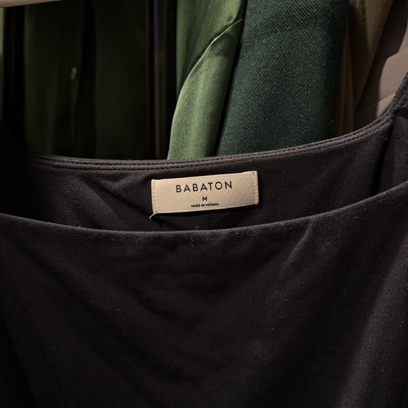 Babaton Black Long Sleeve Top - Picture 2 of 2